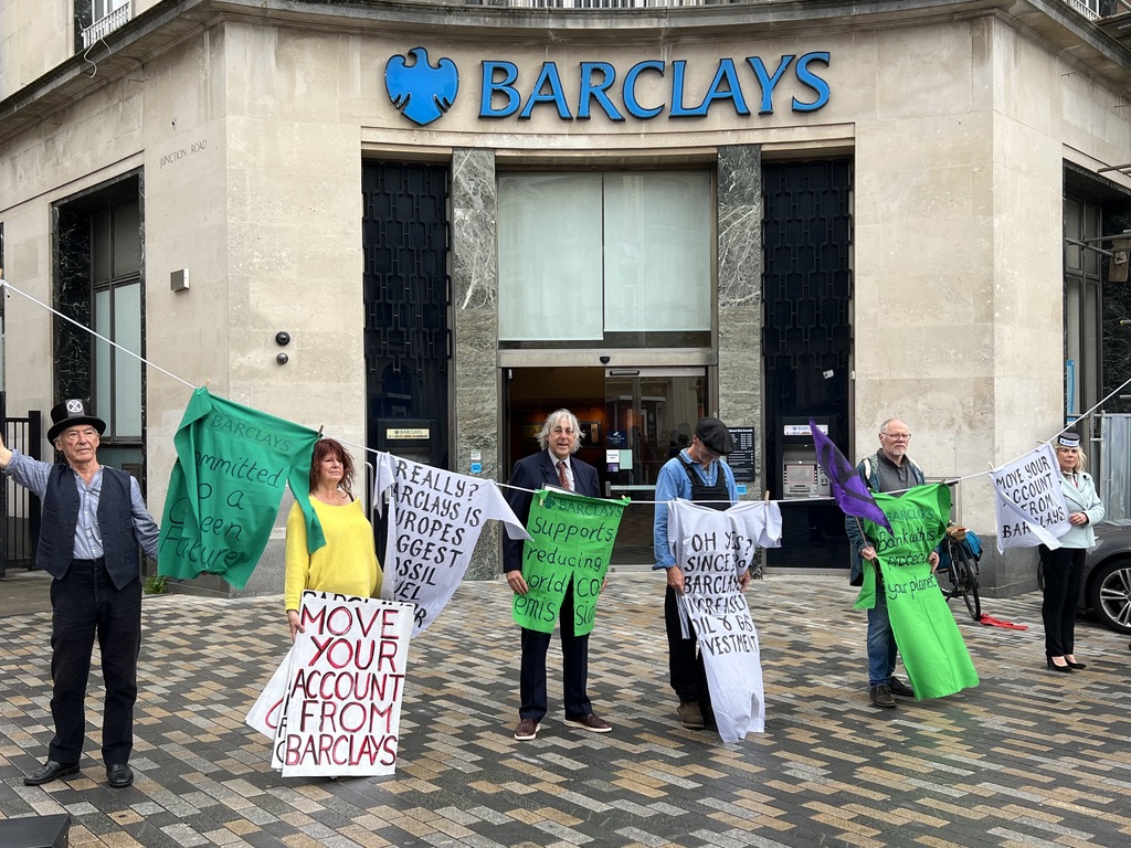 Barclays Greenwashing Line 